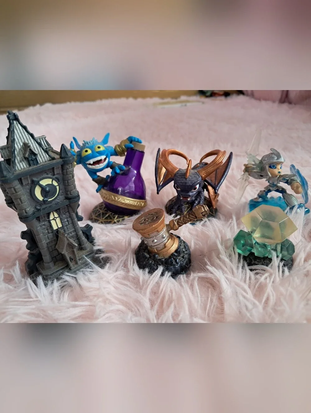 RARE VALUABLE Skylanders Bundle - 2 LIGHTCORE & DARK SPYRO! Swap Force & Above!